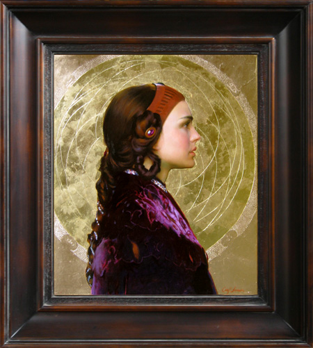 Carl J. Samson, Padme Resplendent with Naboo Mandala, Natalie Portman, Star Wars Art