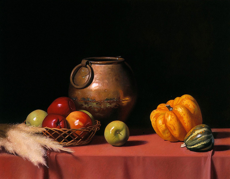 Oil painting by Kirk Richards